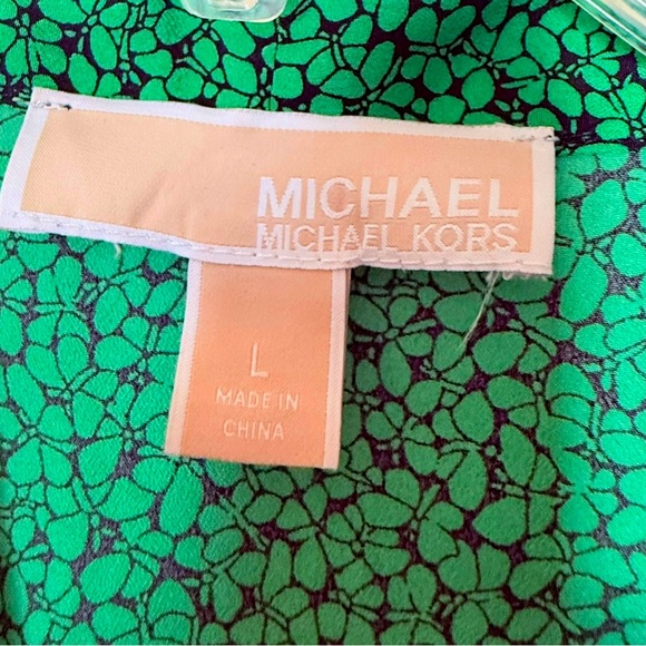 Michael Kors Green Blouse - Picture 2 of 5